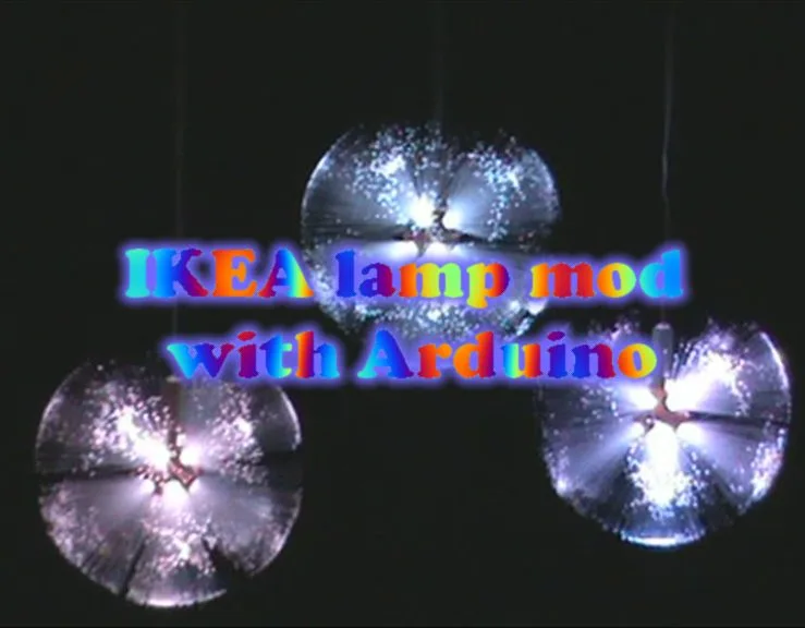 IKEA lamp mod – STRÅLA