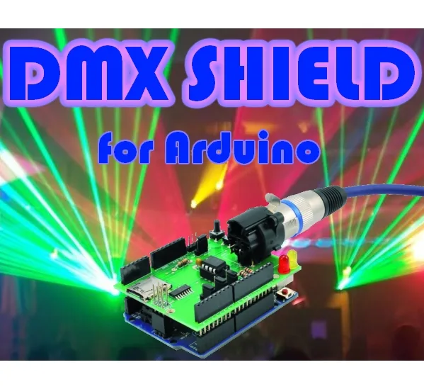 Arduino DMX shield for Christmas projects
