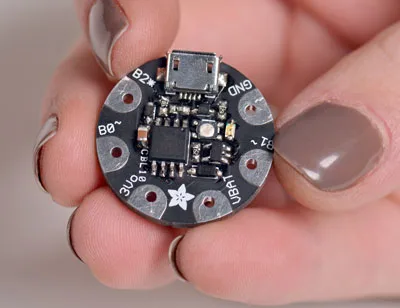 Adafruit presents Gemma, a new miniature wearable electronic platform
