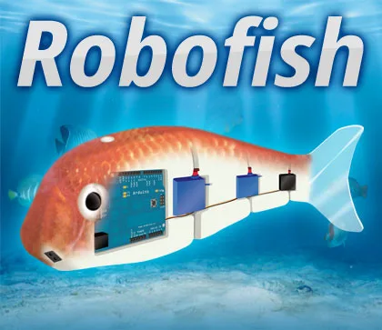 Robofish: create your robot fish with Arduino