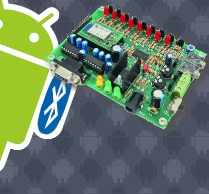 A Bluetooth RN-42 Demoboard for experimentation