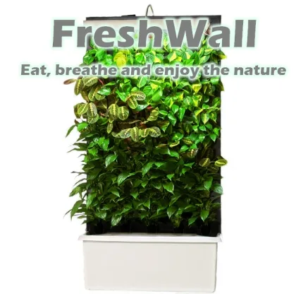 Using GSM module to remotely control a green wall
