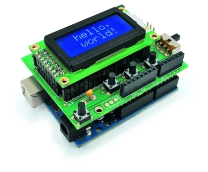 An ultra customizable LCD Shield for Arduino