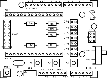 lcd shield silk