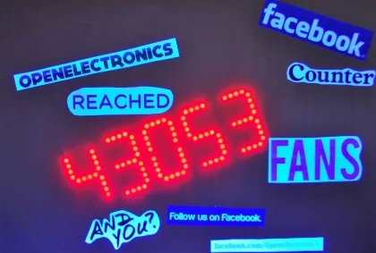 Facebook counter – How many Likes to your facebook fanpage?