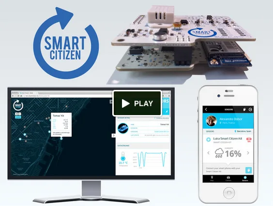 The Smart Citizen Kit: Crowdsourced Environmental Monitoring (on Kickstarter)