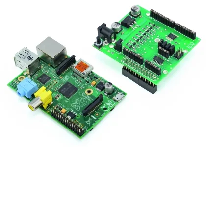 Expansion Shield for RaspberryPi compatible with Arduino