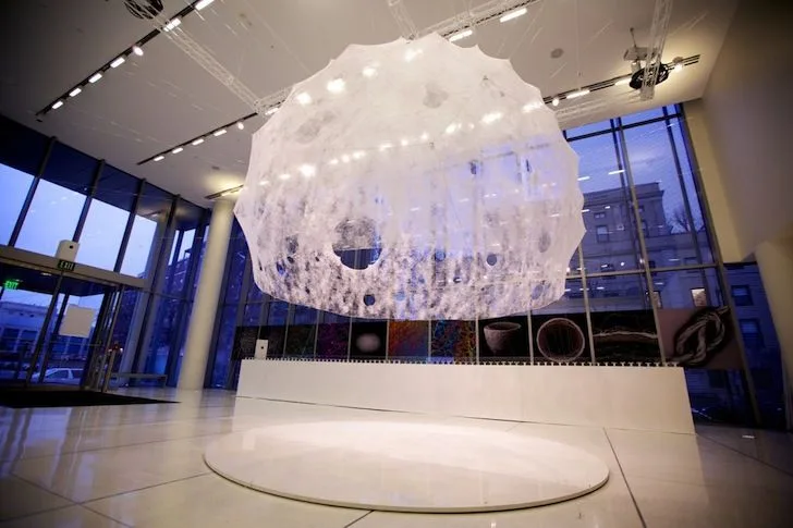 At the MIT Media Lab: Silkworm-powered, fantastical, biological “3D printer”
