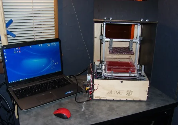 UV resin based mUVe 3D Printer releases source files