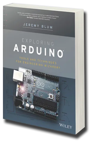 Jeremy Blum’s Exploring Arduino hits the shelves