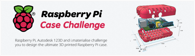 3Dprint your Raspberry Pi Case and Win – a new contest