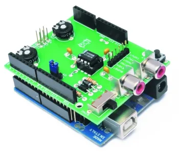 A Video Overlay Shield for Arduino