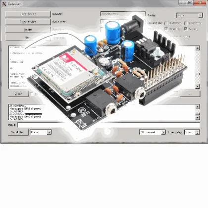 Using The Raspberry Pi GSM Shield with TTY “CuteCom” extension