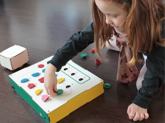 Primo is an Arduino based Set to teach programming to children age 4 to 7