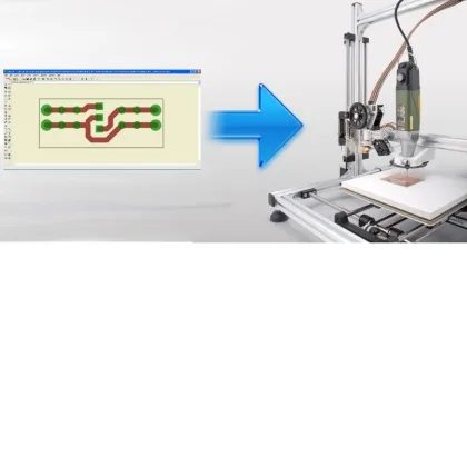 3Drag as a CNC milling machine: Creating G-Code via EAGLE software