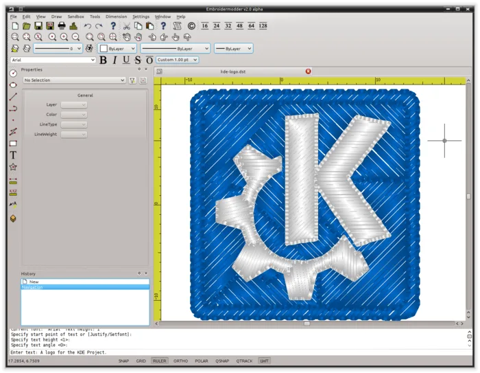 Embroidermodder 2 is on Kickstarter