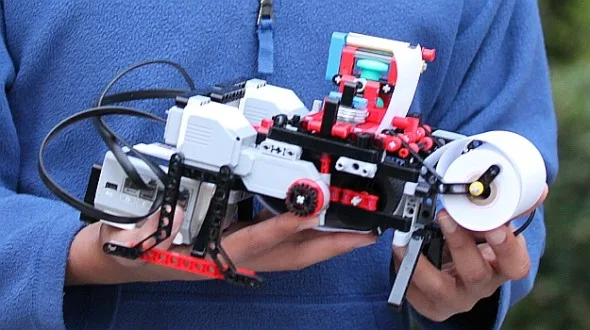 Boy creates BRAIGO a $350 braille printer with Lego and open source