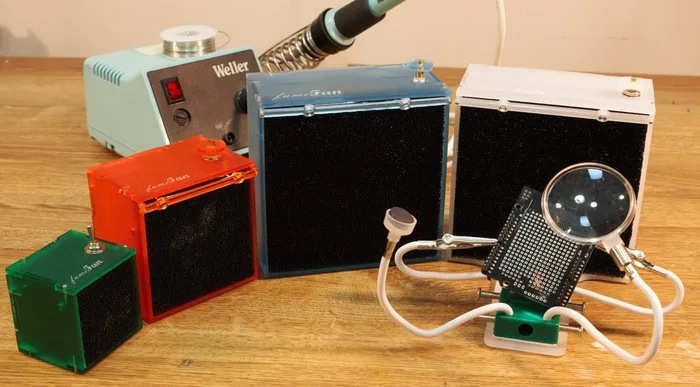 Soldering safely: FumeFan