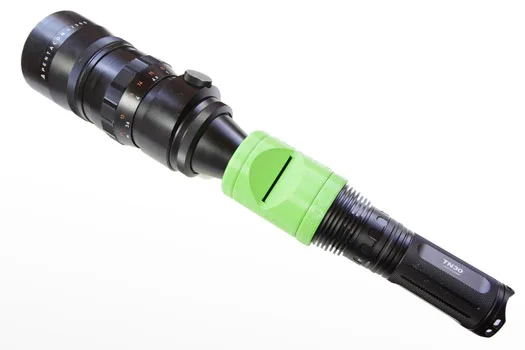 An Open Source, 3D printable, guerilla Projector: GuerrillaBeam