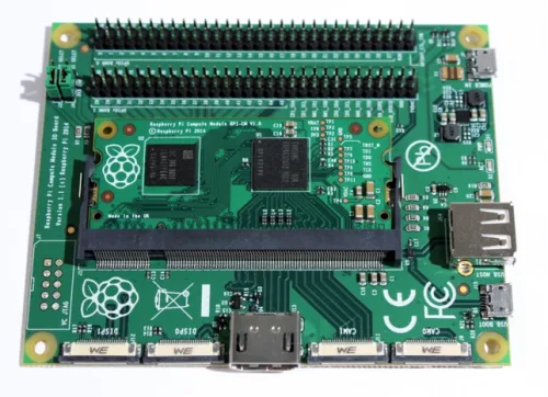 Raspberry Pi launches Compute Module and release I/O Board in Open Source