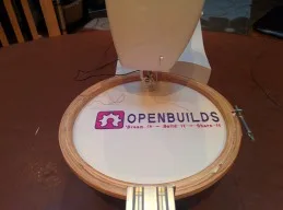 OpenBuilds Open Source Embroidery machine