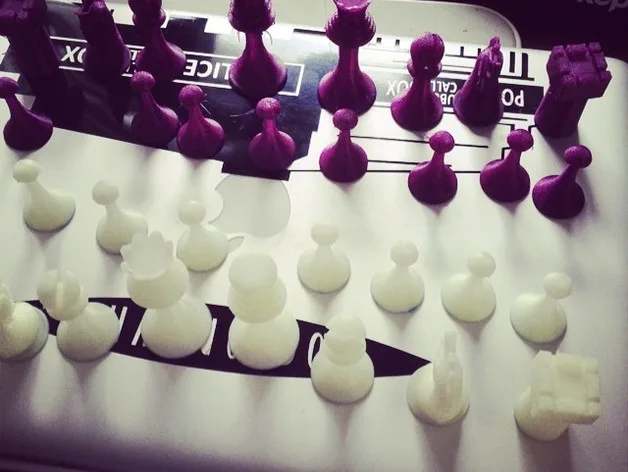 Marcel Duchamp, Chess Set is now Available in Open Source