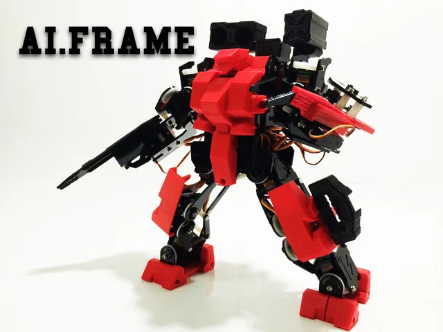 The Ai.Frame, an Open Source Humanoid Robot