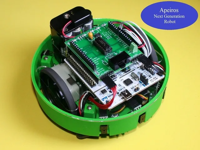 Apeiros, another Open Source Robot to teach STEM