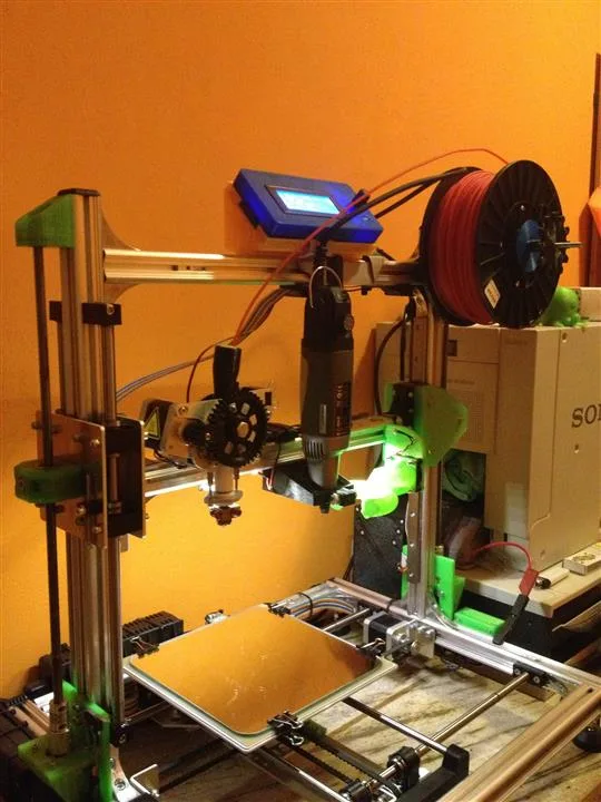 Updates from the 3Drag 3dprinting contest: Karl Seiss’s Hack
