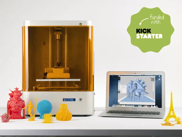 M-One is another opensource, professional, DLP 3D printer