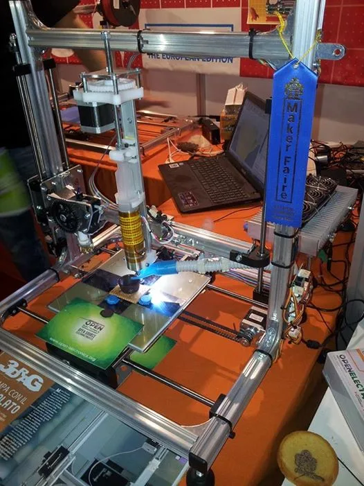 Breaking: our Choco-3Drag is Maker of Merit at Rome Maker Faire 2014!