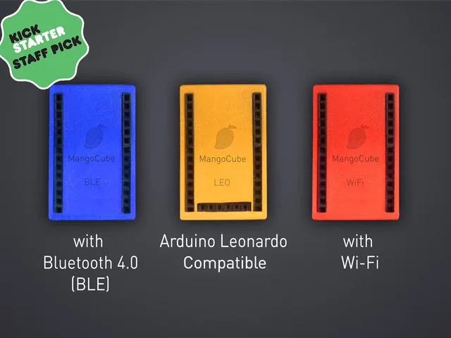 MangoCube is a Pocket sized Arduino Compatible board