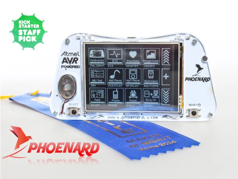 Phoenard says is World’s 1st Arduino-compatible Prototyping gadget