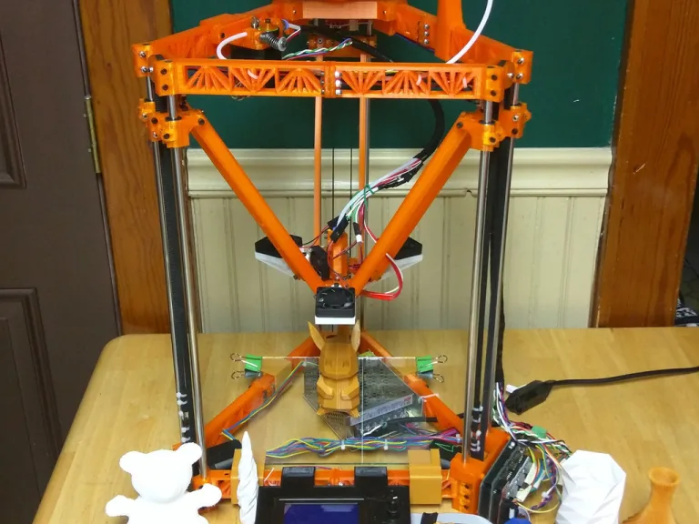 Thingystock is an Expandable, open Delta 3D Printer