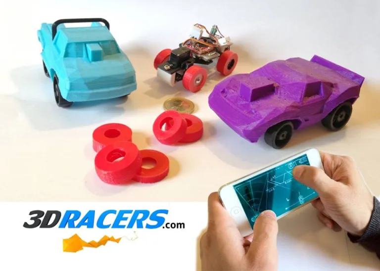 3DRacers: 3D Print your Toy car and Race!