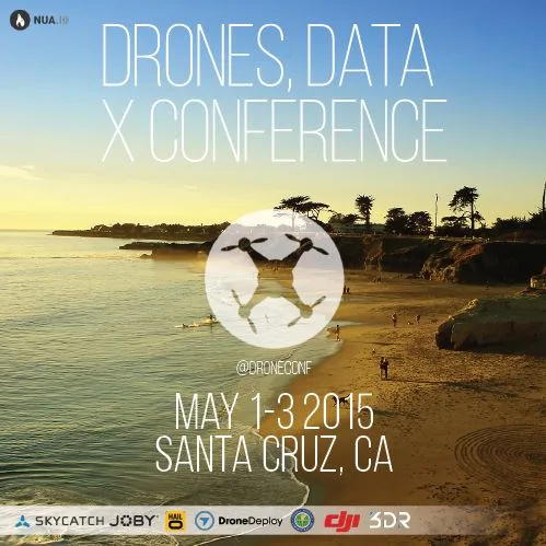 Drone Data X conference 2015, working and surfing!