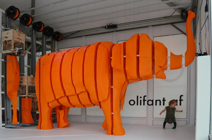 Print a real size elephant with Z-Unlimited