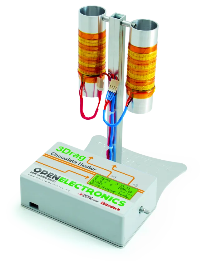 Syringe Heater for 3Drag chocolate printer