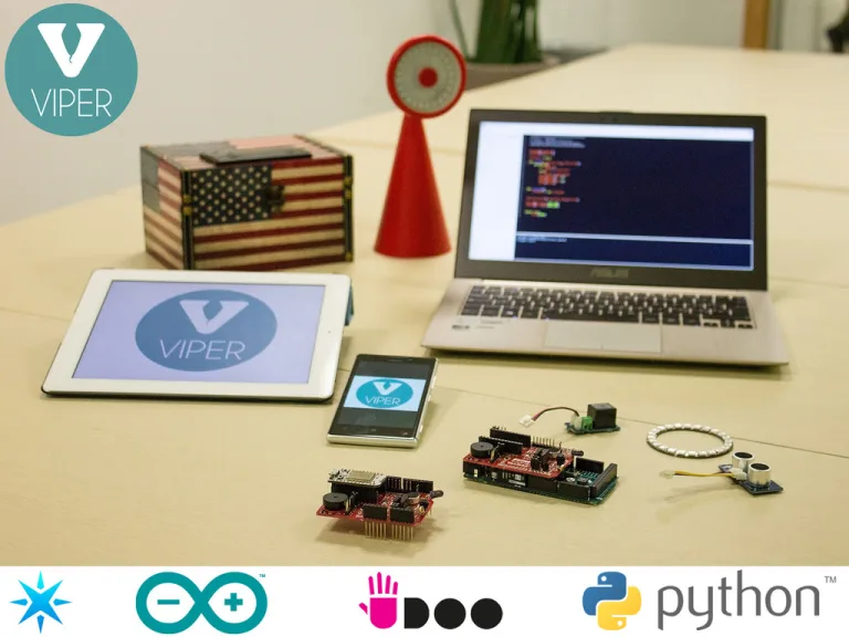 VIPER, IoT app in few clicks, crossplatform and Python: back them on Kickstarter, only 19 days left!