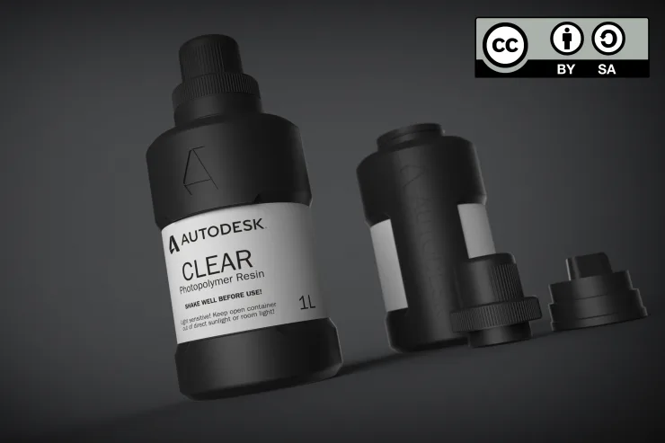 New open source recipe for a stereolithographic Resin, directly from Autodesk!