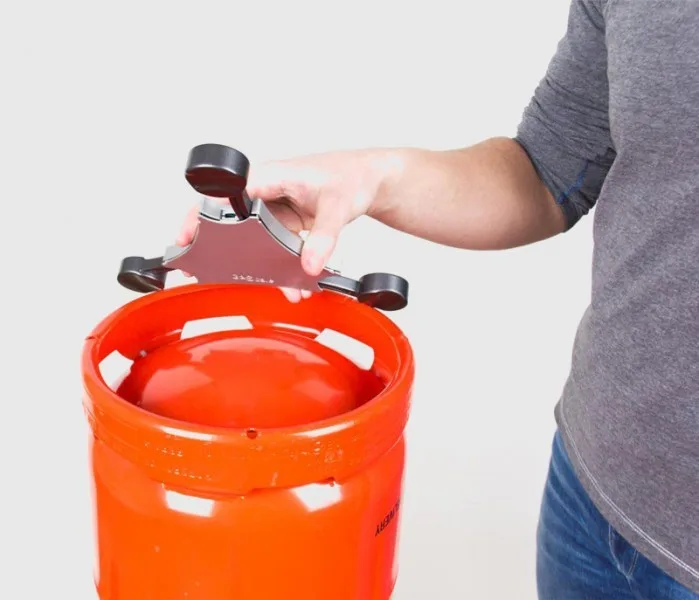 Never run out of gas while camping or cooking! Smart scale on kickstarter soon!