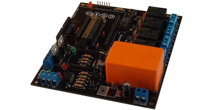 Automation Board by GarageLab, Arduino home automation on Kickstarter! Few days running.