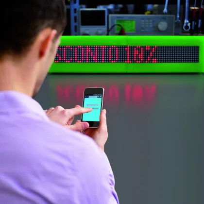 ArduDisplay, when the display becomes interactive!