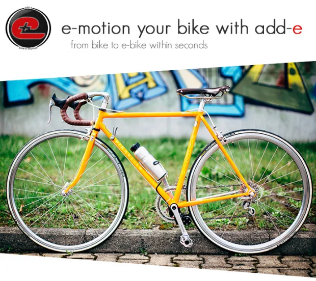 add-e: 113% funded on Indiegogo, the simplest way to electrify your bike!