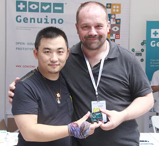 Arduino.cc and Seeedstudio announce partnership in Shenzhen