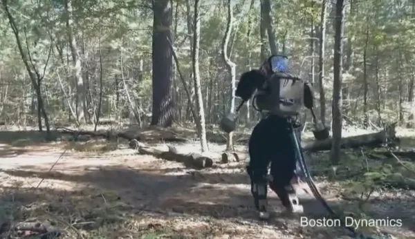 Google’s Atlas robot goes on successful walk in the woods