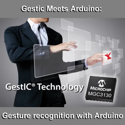 Gestic Meets Arduino: gesture recognition with Arduino