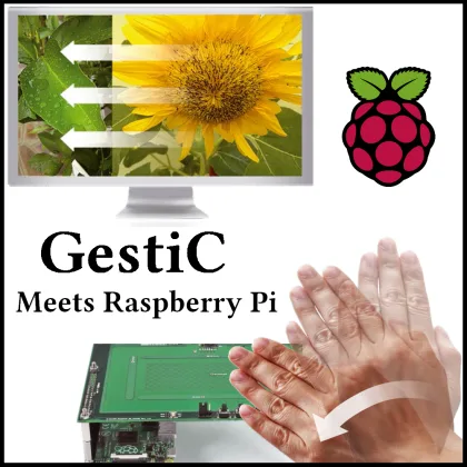 GestIC Meets Raspberry Pi: gesture recognition with Raspberry Pi