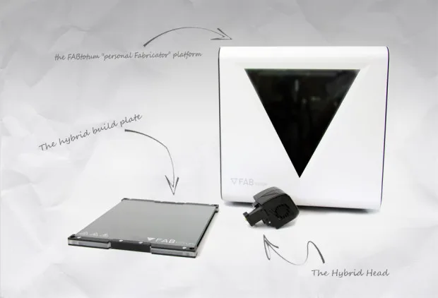 FABtotum PRISM: World’s first All-in-One Low Cost Stereolithography 3D printing platform. 3D print, Mill, Scan