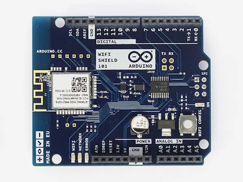 Arduino WiFi Shield 101 available in USA